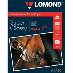 Fotopopierius Lomond Premium Photo Paper Super Blizgus 340 g/m2 A4, 20 lapų, Warm