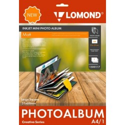 Fotoalbumas Lomond Inkjet Mini Album Large Square Matinis knygos formos 51x68mm (didelis)