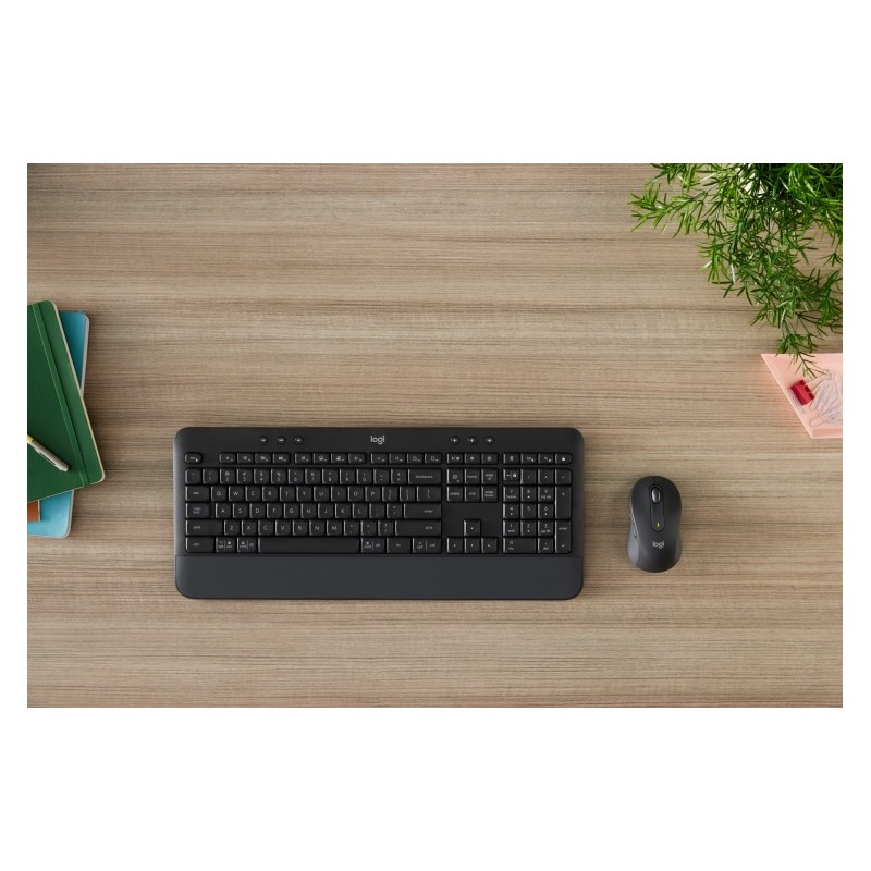 Logitech Signature MK650 Combo for Business Klaviatūra + pelė, Belaidė, US INT (Qwerty), Graphite