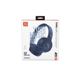 JBL Tune 660NC Belaidės/Laidinės ausinės, Bluetooth, 3.5mm jack, Mėlyna