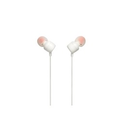 JBL Tune 110 Laidinės ausinės, 3.5mm jack, Balta