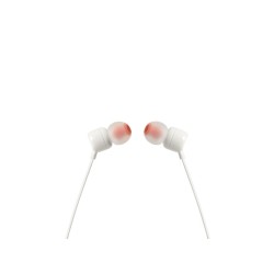 JBL Tune 110 Laidinės ausinės, 3.5mm jack, Balta