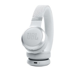 JBL Live 460NC Belaidės/Laidinės ausinės, Bluetooth, Balta
