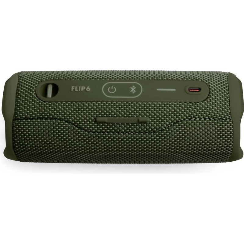 JBL Flip 6 Nešiojama garso kolonėlė, Wireless, Bluetooth, Žalia