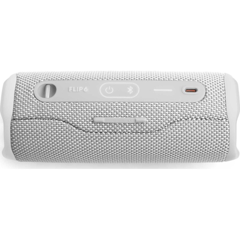 JBL Flip 6 Nešiojama garso kolonėlė, Wireless, Bluetooth, Balta