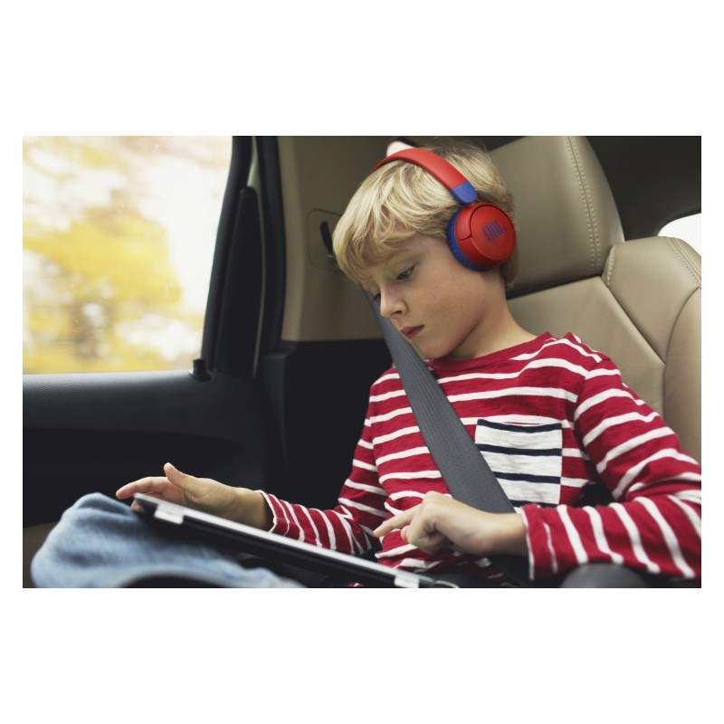 JBL JR 310BT Vaikiškos belaidės ausinės, Bluetooth, Mėlyna