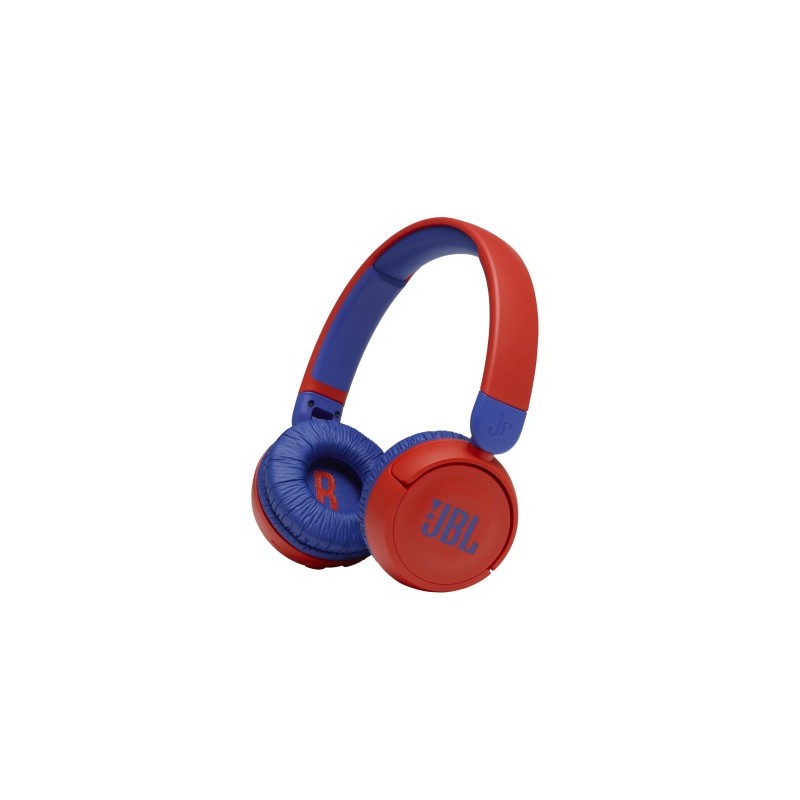 JBL JR 310BT Vaikiškos belaidės ausinės, Bluetooth, Raudona