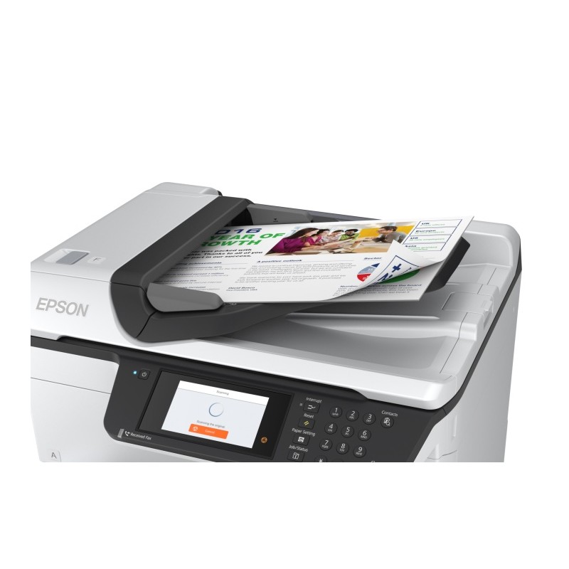 Epson WorkForce Pro WF-C878RDWF Spausdintuvas rašalinis MFP Colour A3 335lap. 33.6Kbps LAN Wi-Fi USB