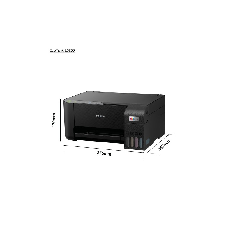 Epson EcoTank L3250 Spausdintuvas rašalinis MFP Spalvotas A4 33ppm Wi-Fi USB (SPEC)