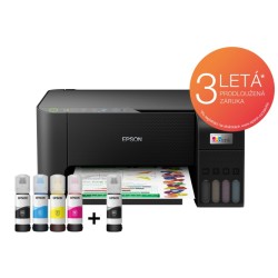 Epson EcoTank L3250 Spausdintuvas rašalinis MFP Spalvotas A4 33ppm Wi-Fi USB (SPEC)