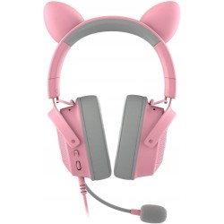 Razer Kraken Kitty V2 Pro Laidinės žaidimų ausinės, USB Type-A, Quartz