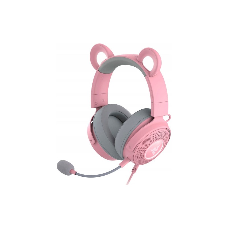 Razer Kraken Kitty V2 Pro Laidinės žaidimų ausinės, USB Type-A, Quartz