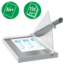 Pjaustyklė-giljotinaLeitz Precision Office Paper Cutter A4+, 15 lapų