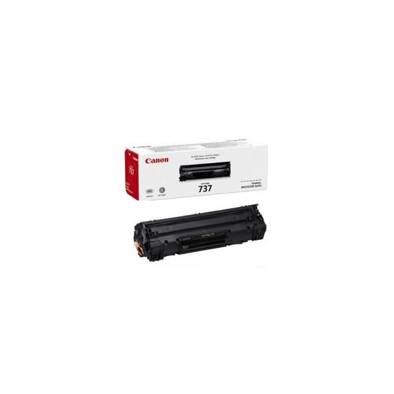 Canon CRG 737 (9435B002) Lazerinė kasetė, Juoda (SPEC)