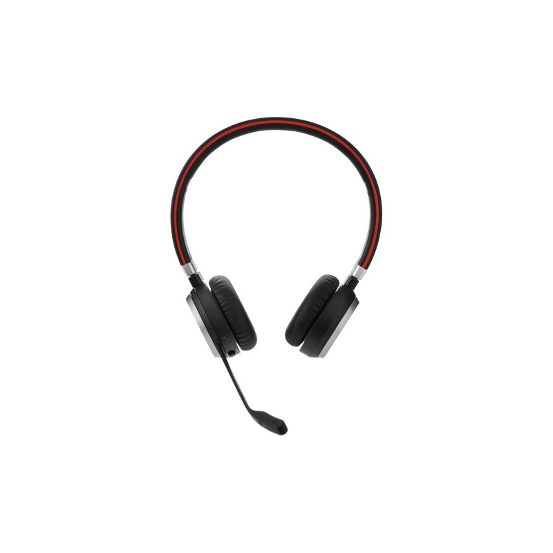 Evolve 65 SE MS Stereo Belaidės ausinės su mikrofonu, Bluetooth, Charging Stand
