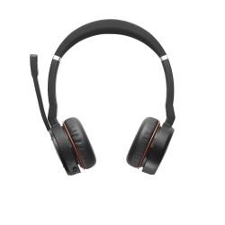 Jabra Evolve 75 SE MS Stereo Belaidės ausinės su mikrofonu, Bluetooth, No Stand