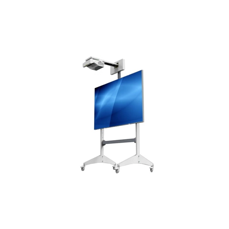 Euromet Opera trolley for interactive whiteboards and projectors up to 135 inches
