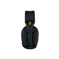 Logitech G435 LIGHTSPEED Belaidės žaidimų ausinės, Black and Neon Yellow