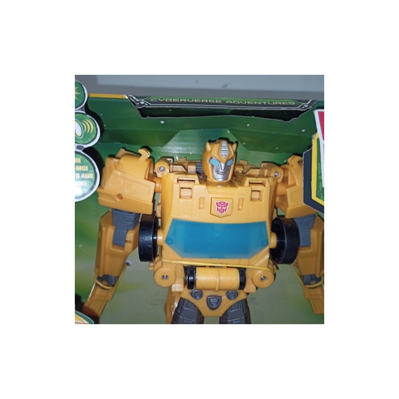 Ecost prekė po grąžinimo Transformers Toys Bumblebee Cyberverse Adventures Dinobots Unite Roll N' Ch