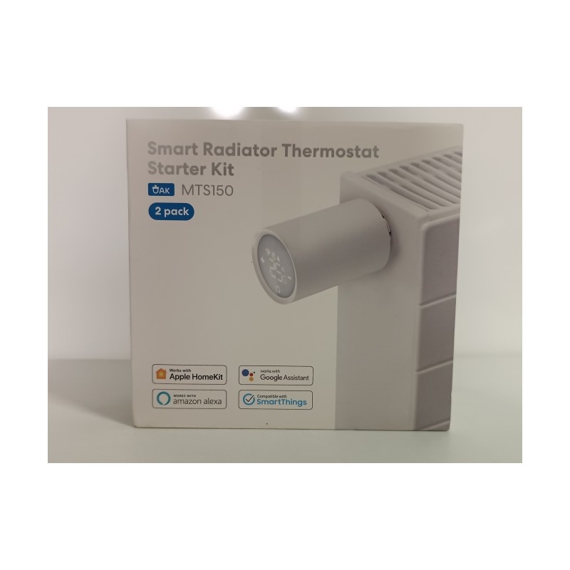Ecost prekė po grąžinimo AMeross išmanusis radiatorių termostatas, suderinamas su HomeKit
