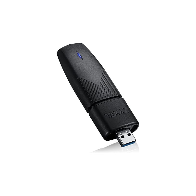 Ecost prekė po grąžinimo Zyxel WiFi 6 AX1800 USB Flash Drive palaiko Mumimo, OFDMA, kad gautumėte La