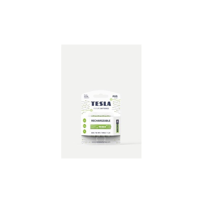 Baterijos Tesla AAA Rechargeable+ HR03 800 mAh (4 vnt) (16030422)