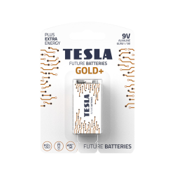 Baterija Tesla 9V Gold+ 6LR61 1 vnt. (12090121)