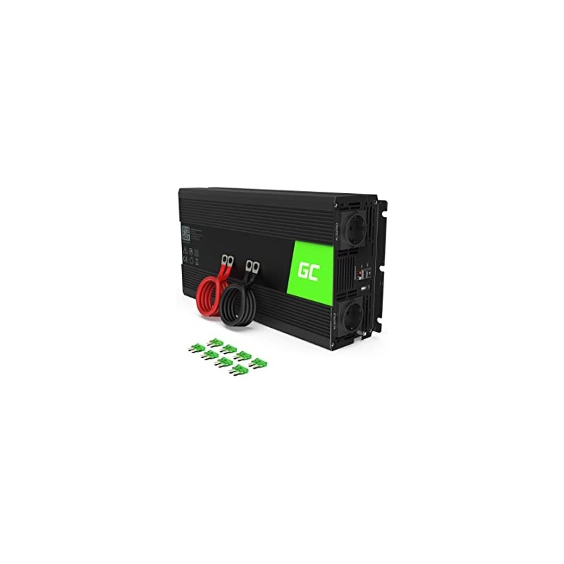 Ecost prekė po grąžinimo Green Cell® 1500 W / 3000 W 24 V iki 230 V grynos sinuso voltos automobilio