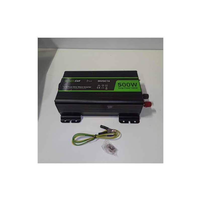 Ecost prekė po grąžinimo Green Cell® 1000 W / 2000 W 12 V iki 230 V Volt Voltavi įtampos keitiklio k