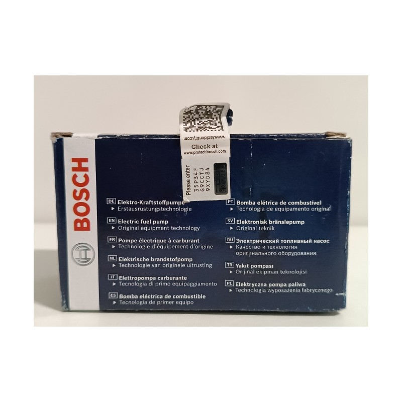Ecost prekė po grąžinimo Bosch 0580453443 elektrinis degalų siurblys