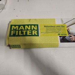 Ecost prekė po grąžinimo Originalus Mannfilter interjero filtras FP 6724  FreciusPlus biofunkcinis ž