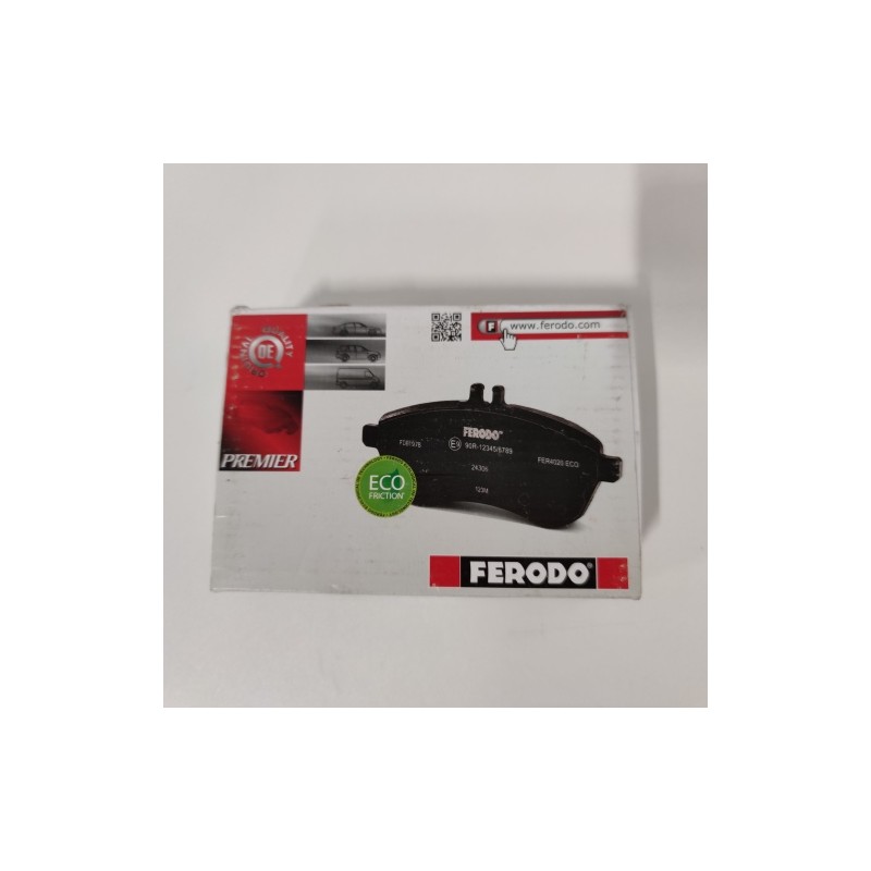 Ecost prekė po grąžinimo Ferodo FDB1349 stabdžių padėkliuko rinkinys, disko stabdys (rinkinys iš 4)