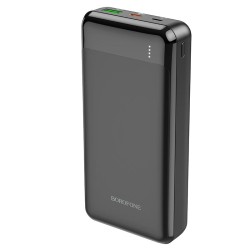 Išorinė baterija Power Bank Borofone BJ19A Type-C PD 20W+Quick Charge 3.0 20000mAh juoda