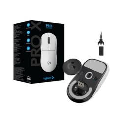 Bevielė žaidimų pelė Logitech G Pro x SuperLight, Balta
