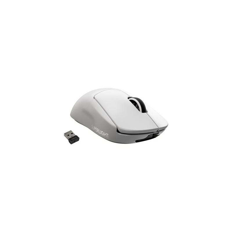 Bevielė žaidimų pelė Logitech G Pro x SuperLight, Balta