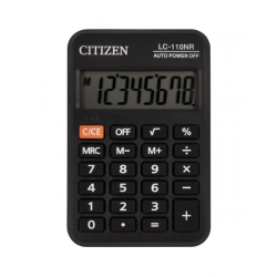 Skaičiuotuvas kišeninis CITIZEN LC-110NR