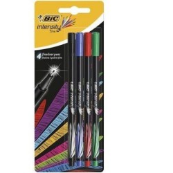 Bic Rašiklių rinkinys FineLiners Intensity Fine Clas Mix 0,4 mm, 4 spalvų rinkinys 449336