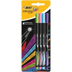 Bic Rašiklių rinkinys FineLiners Intensity Fine Fun Mix 4 spalvų rinkinys 449275