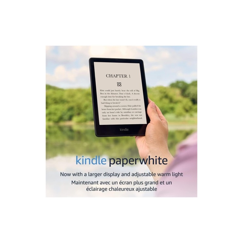 Amazon Kindle Paperwhite Elektroninė skaityklė 6,8'', 16GB, 11th Gen, No ADS, Juoda