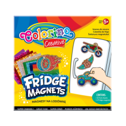 Šaldytuvo magnetukų rinkinys Colorino Creative Mix Nr.2
