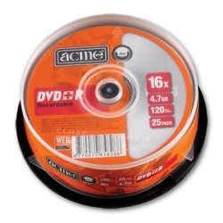 Diskas DVD+R Acme 4.7GB, 16x, rietuvė (25)