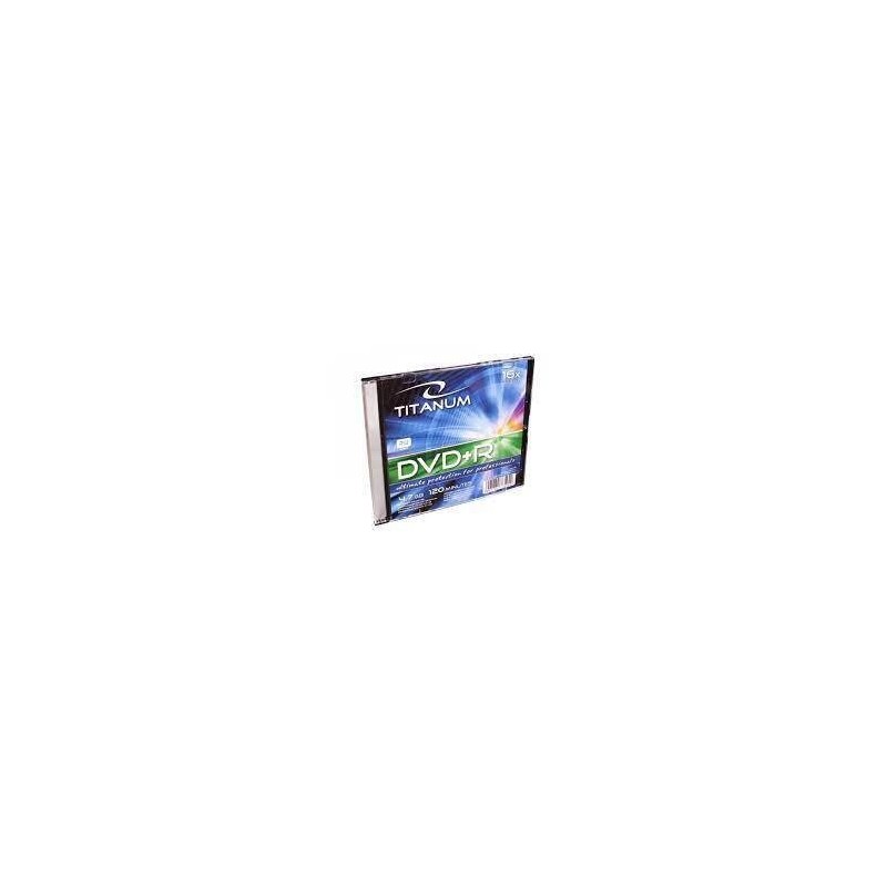 Diskas DVD+R Titanum 4.7GB, 16x, plona dėžutė (1)