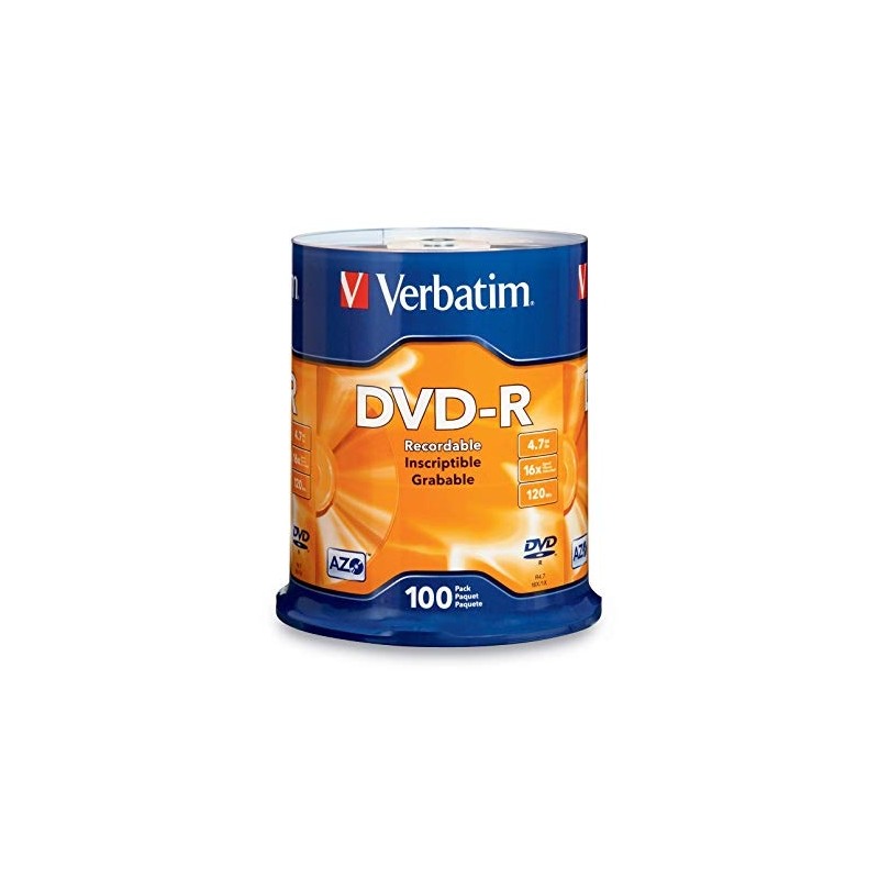 Verbatim DVD-R 4,7GB 16X CAKE*100 43549