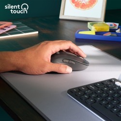 Logitech Signature M650 L Left Belaidė pelė, RF Wireless + Bluetooth, 2000 DPI, Graphite