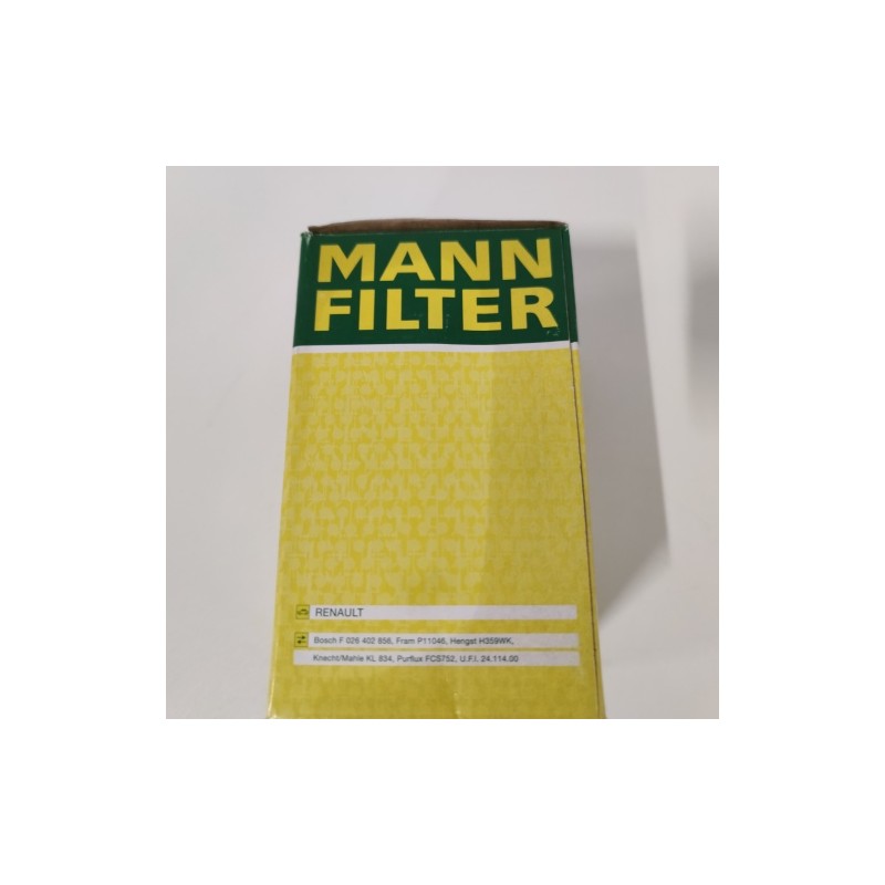 Ecost prekė po grąžinimo Originalus Mannfilter degalų filtras WK 9022  keleiviniams automobiliams