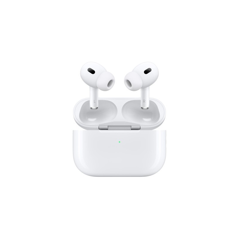 Apple AirPods Pro (2nd Gen) Belaidės ausinės Earbuds, Balta (MQD83ZM/A)