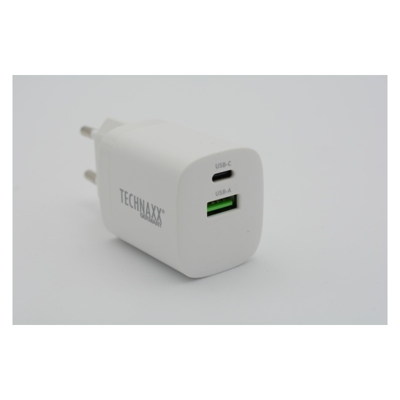 Technaxx 30 W USB dviejų prievadų greitasis įkroviklis TX-198