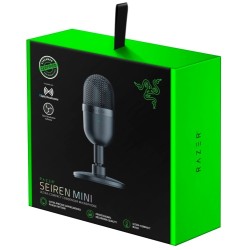 Razer RZ19-03450100-R3M1 Seiren Mini Mikrofonas, Portable Table microphone, Juoda