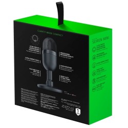 Razer RZ19-03450100-R3M1 Seiren Mini Mikrofonas, Portable Table microphone, Juoda