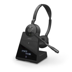 Jabra Engage 75 Stereo Belaidės ausinės su mikrofonu, Bluetooth, Charging Stand